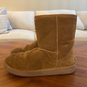 Koolaburra by UGG Koola Short Chestnut Boots Shearling Suede